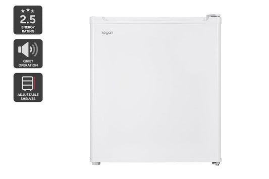 Kogan 46L Bar Fridge (White) - Auzzistore