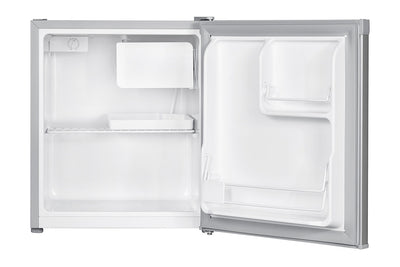 Kogan 46L Bar Fridge Silver Compact Quiet Personal Mini Fridge