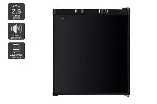Kogan 46L Bar Fridge (Black) - Auzzistore