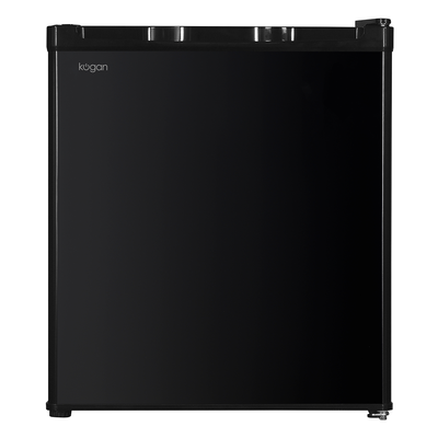 Kogan 46L Bar Fridge Black Compact Quiet Personal Mini Fridge