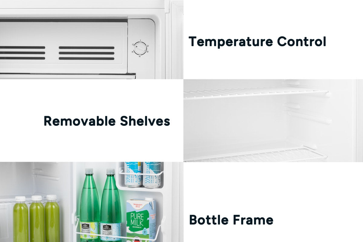 Kogan 75L Bar Fridge (White)