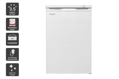 Kogan 91L Upright Freezer - White