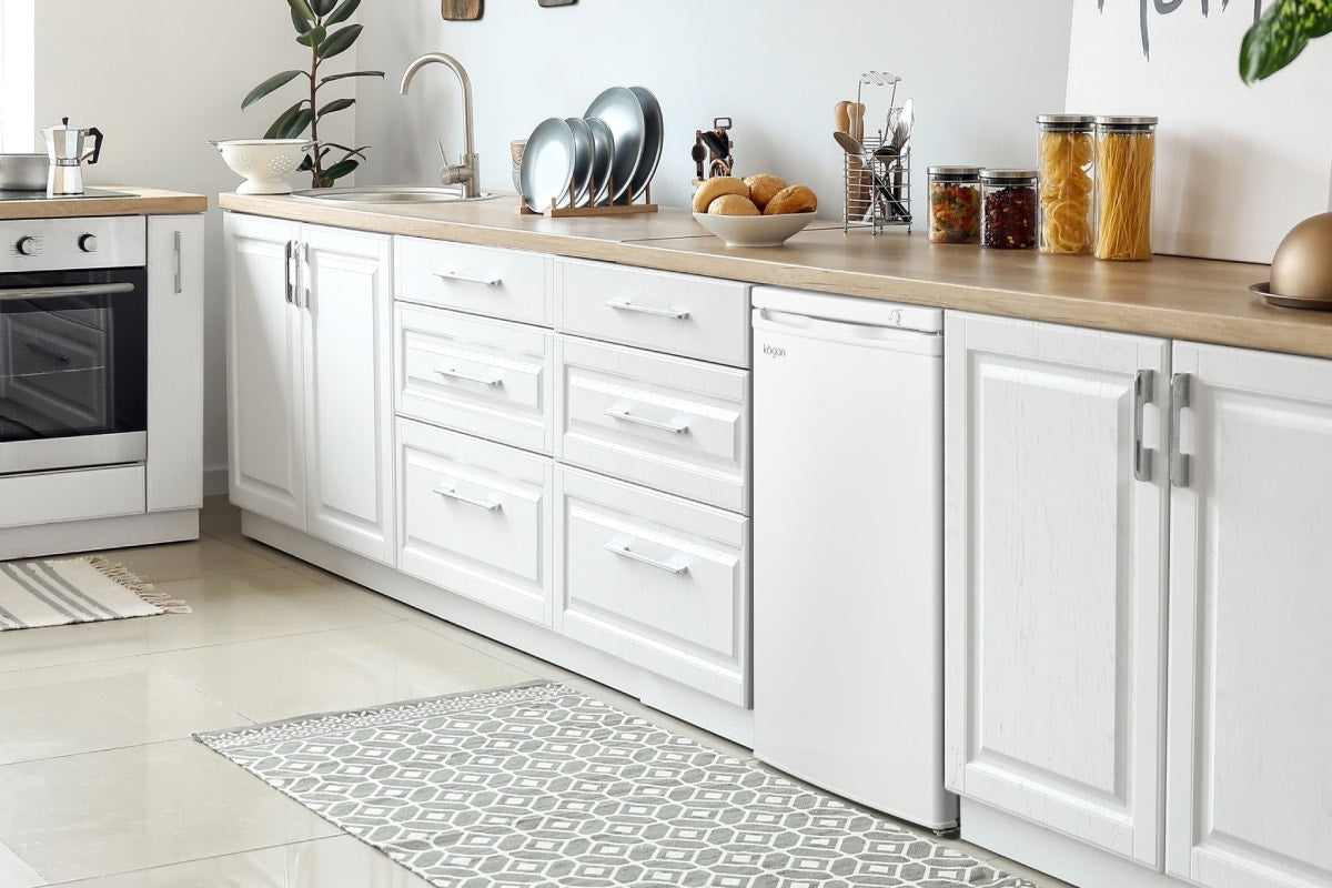 Kogan 91L Upright Freezer - White