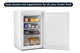 Kogan 91L Upright Freezer - White – view 7
