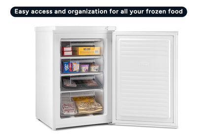 Kogan 91L Upright Freezer - White