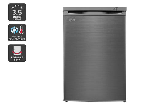Kogan 91L Upright Freezer (Stainless Steel)