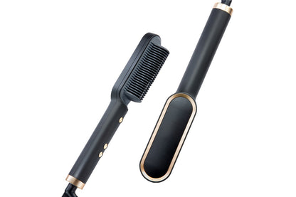 Kogan Heated Ionic Hair Brush Straightener