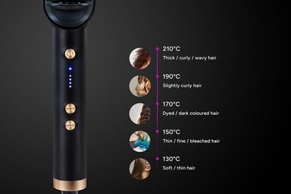 Kogan Heated Ionic Hair Brush Straightener
