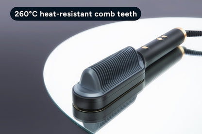Kogan Heated Ionic Hair Brush Straightener