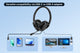 Kogan Noise-Cancelling Office Headset with Microphone and In-Line Call Control