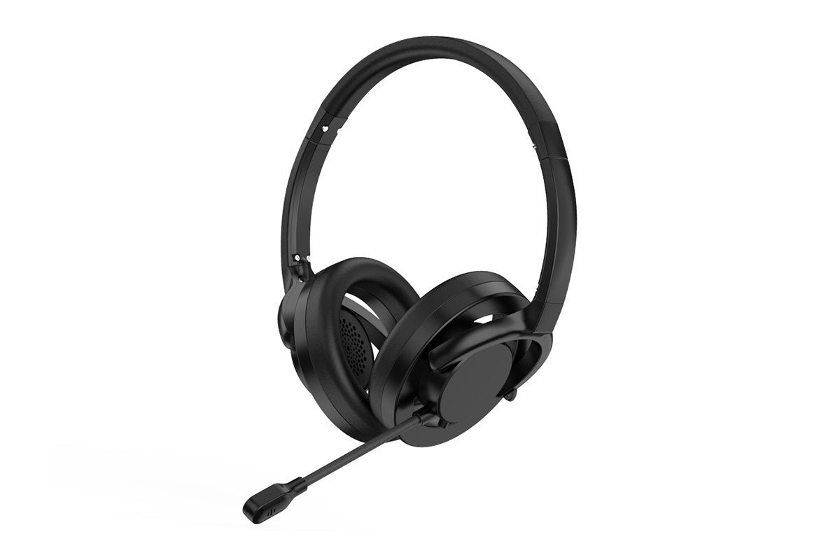 Kogan Noise-Cancelling Office Headset with Microphone and In-Line Call Control