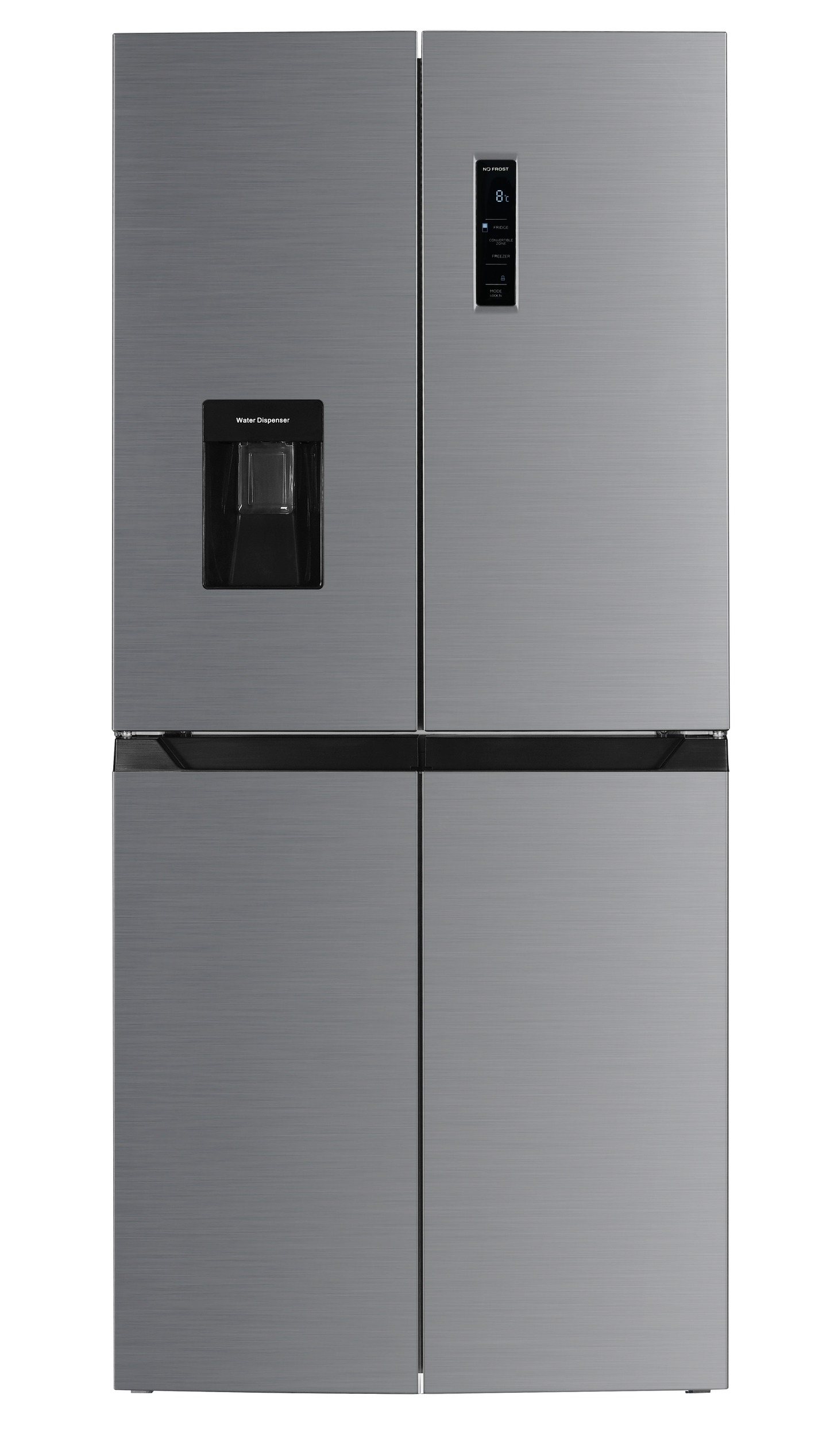 Kogan 464L French Door Fridge with Water Dispenser (Stainless Steel)