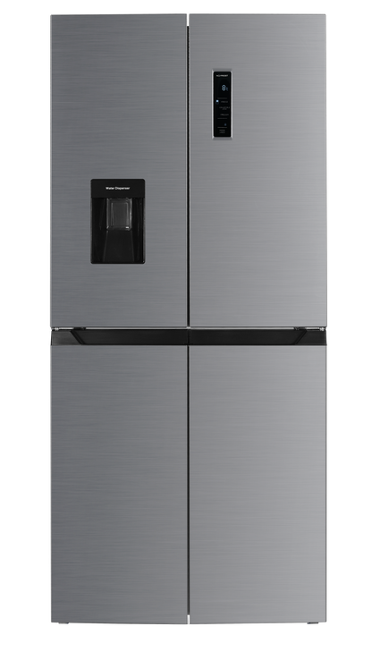 Kogan 464L French Door Fridge with Water Dispenser (Stainless Steel)