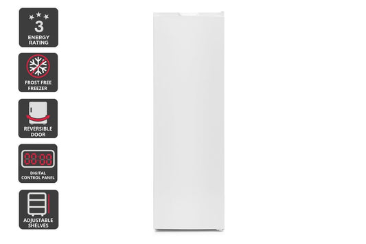 Kogan 204L Upright Frost Free Freezer (White) - Auzzistore