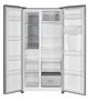 Kogan 592L Side by Side Fridge with Water Dispenser (Stainless Steel)