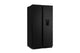 Kogan 592L Side by Side Fridge with Water Dispenser  - Black Stainless Steel)