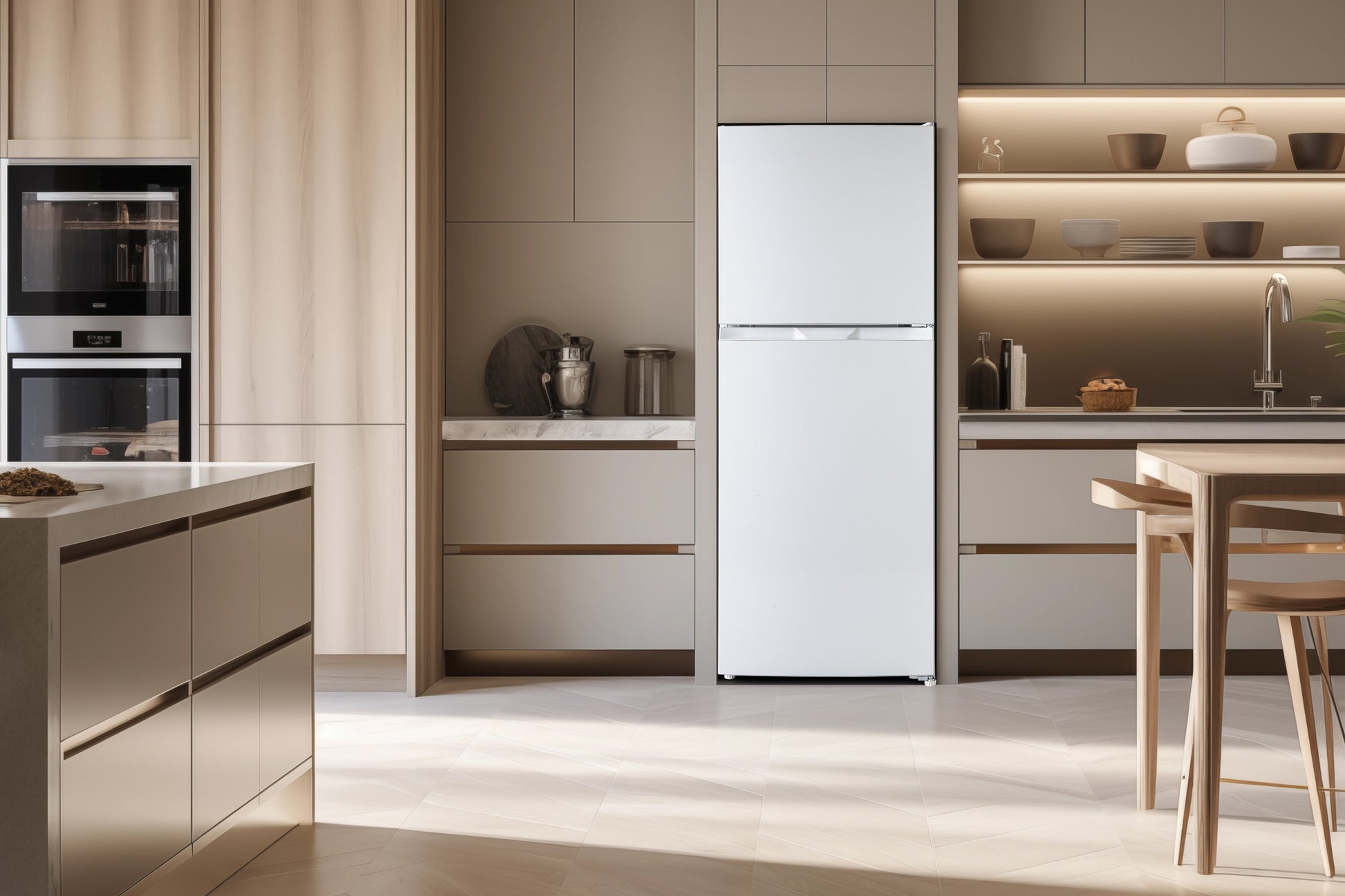 Kogan 197L Top Mount Fridge (White)