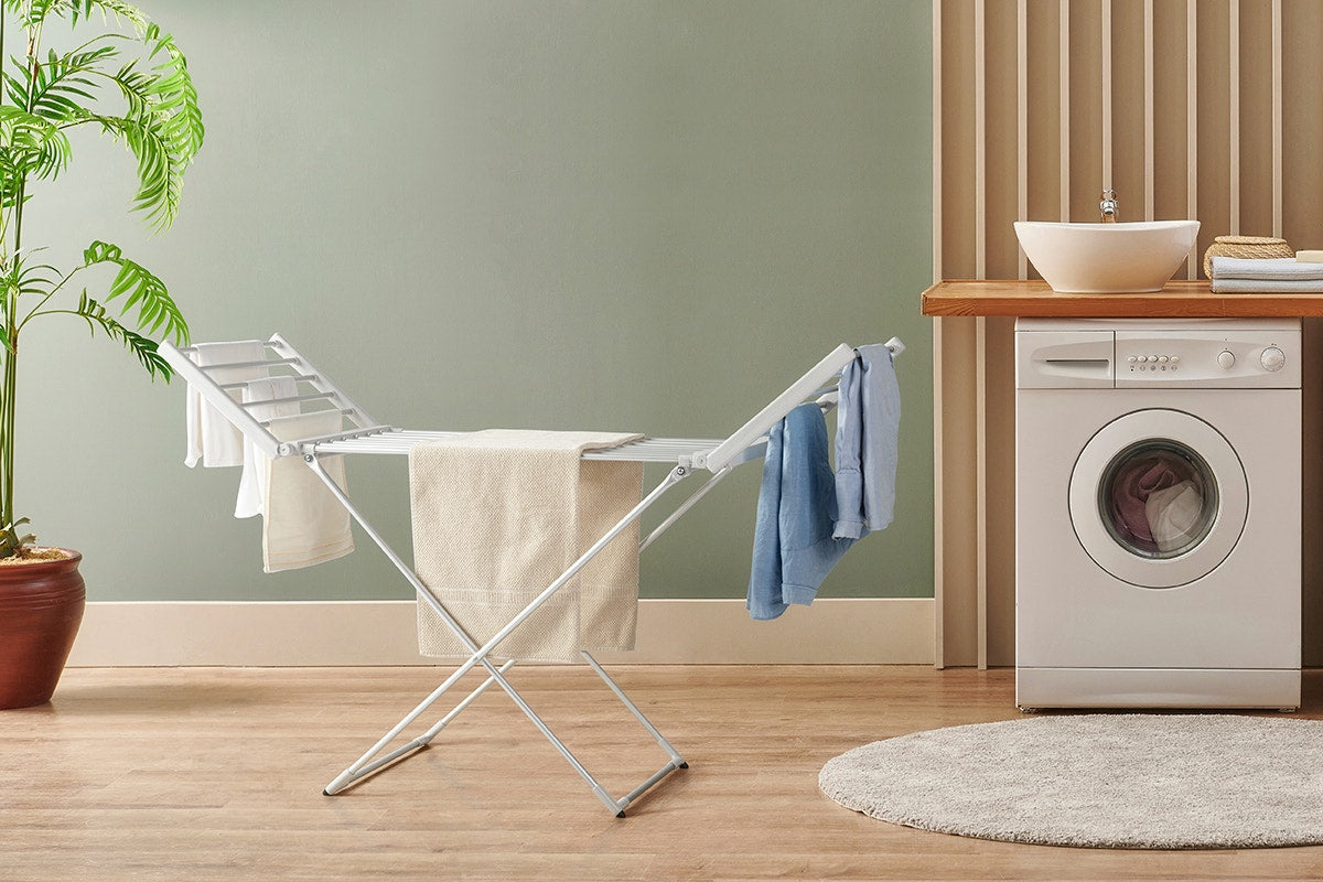 Kogan Heated Clothes Drying Rack with Timer