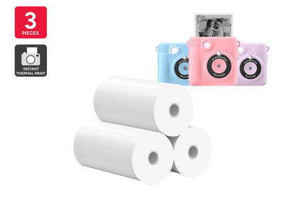 Thermal Paper for Kogan Kids Digital Instant Print Camera 1080p (3 Rolls)