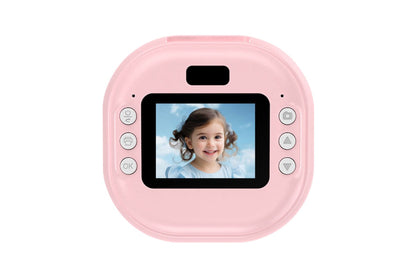 Kogan Kids Instant Print Digital Camera with 4 Rolls (Pink)
