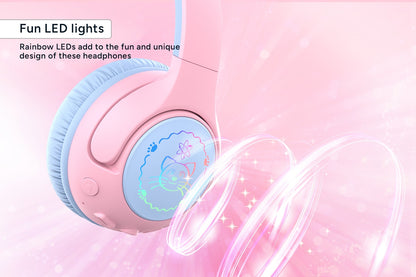 Kogan Kids Volume Limited Cat Ear Wireless Headphones