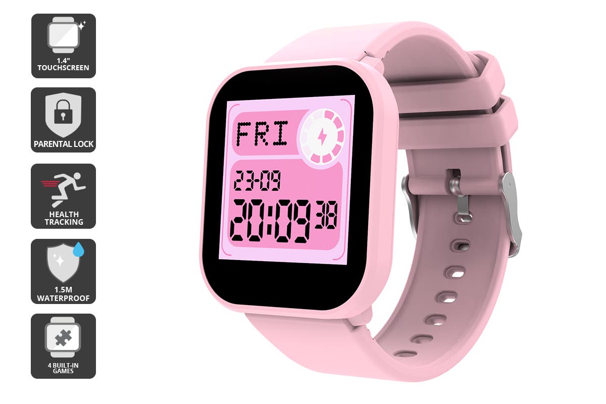 Kogan Play 2 Kids Smart Watch (Pink)