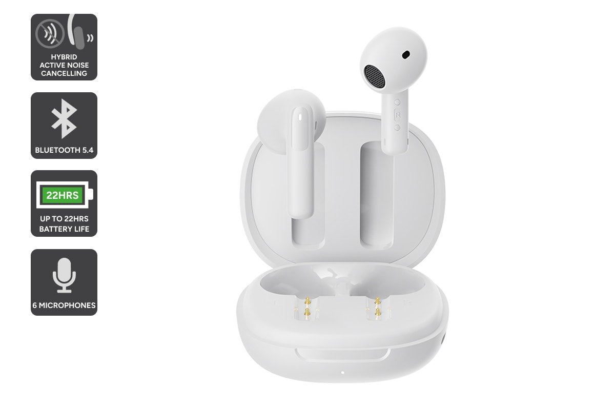 Kogan KM6 Hybrid Active Noise Cancelling Wireless Earphones