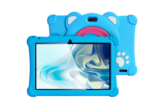 Kogan Explore Junior 10.1" Kids Android Tablet with Protective Case (Blue) - Auzzistore