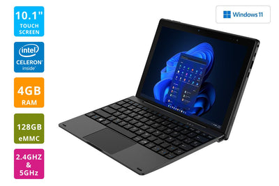 Kogan Atlas 10.1" 2-in-1 D600 Touchscreen Laptop with Windows 11 Home S (4GB; 128GB)