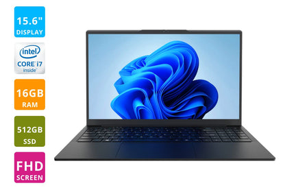 Kogan Atlas 15.6" i7 USB-C Laptop with Windows 11 Home (16G, 512GB)