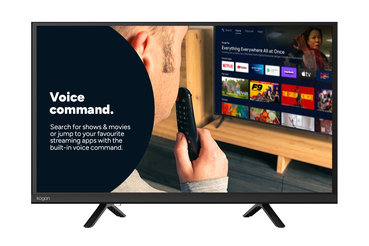 Kogan 24" LED Smart AI Google 12V TV