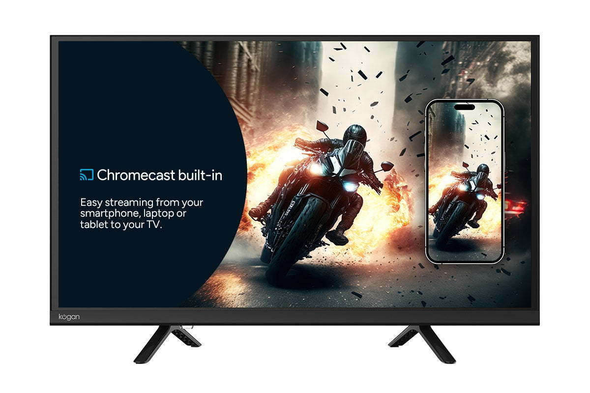 Kogan 24" LED Smart AI Google 12V TV