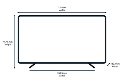 Kogan 32" LED Smart AI Google 12V TV (USB-C) - R98T
