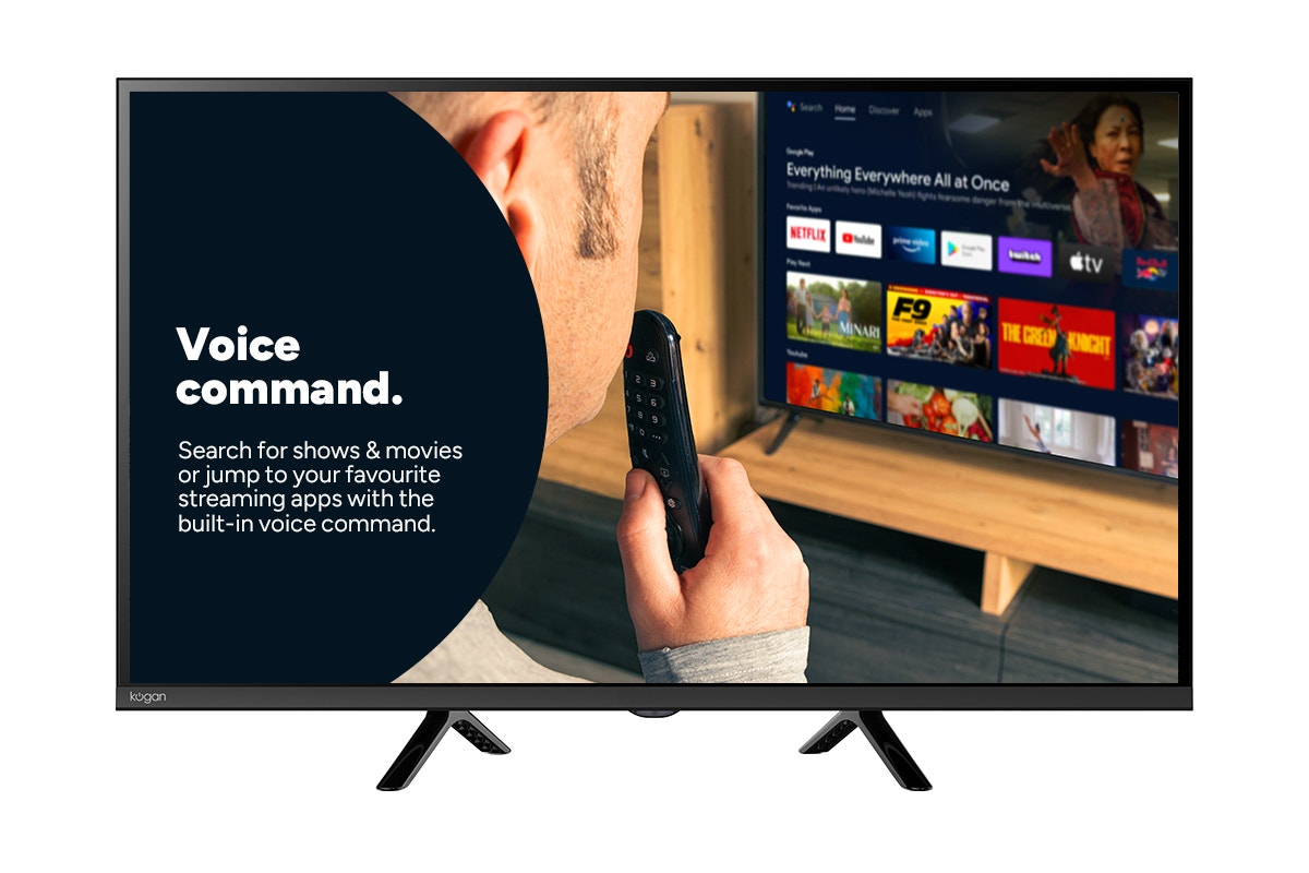 Kogan 32" LED Smart AI Google 12V TV (USB-C) - R98T