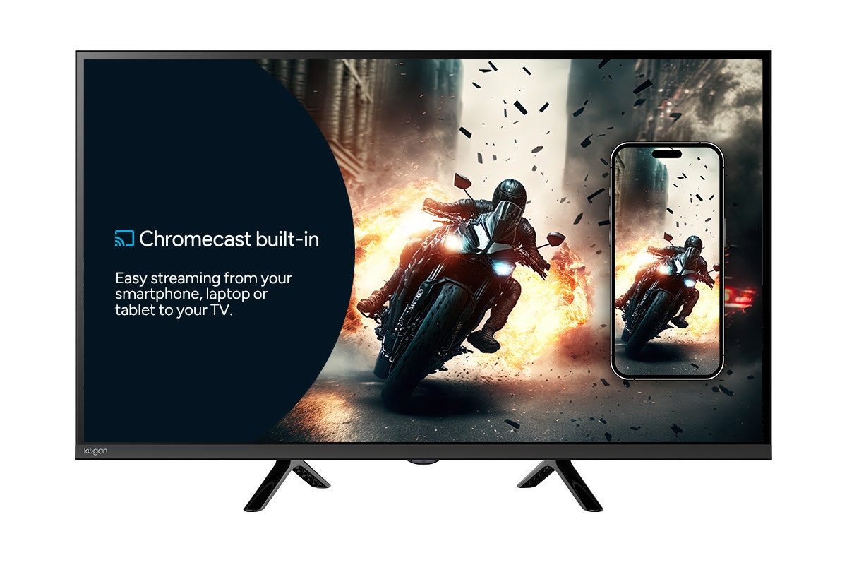 Kogan 32" LED Smart AI Google 12V TV (USB-C) - R98T
