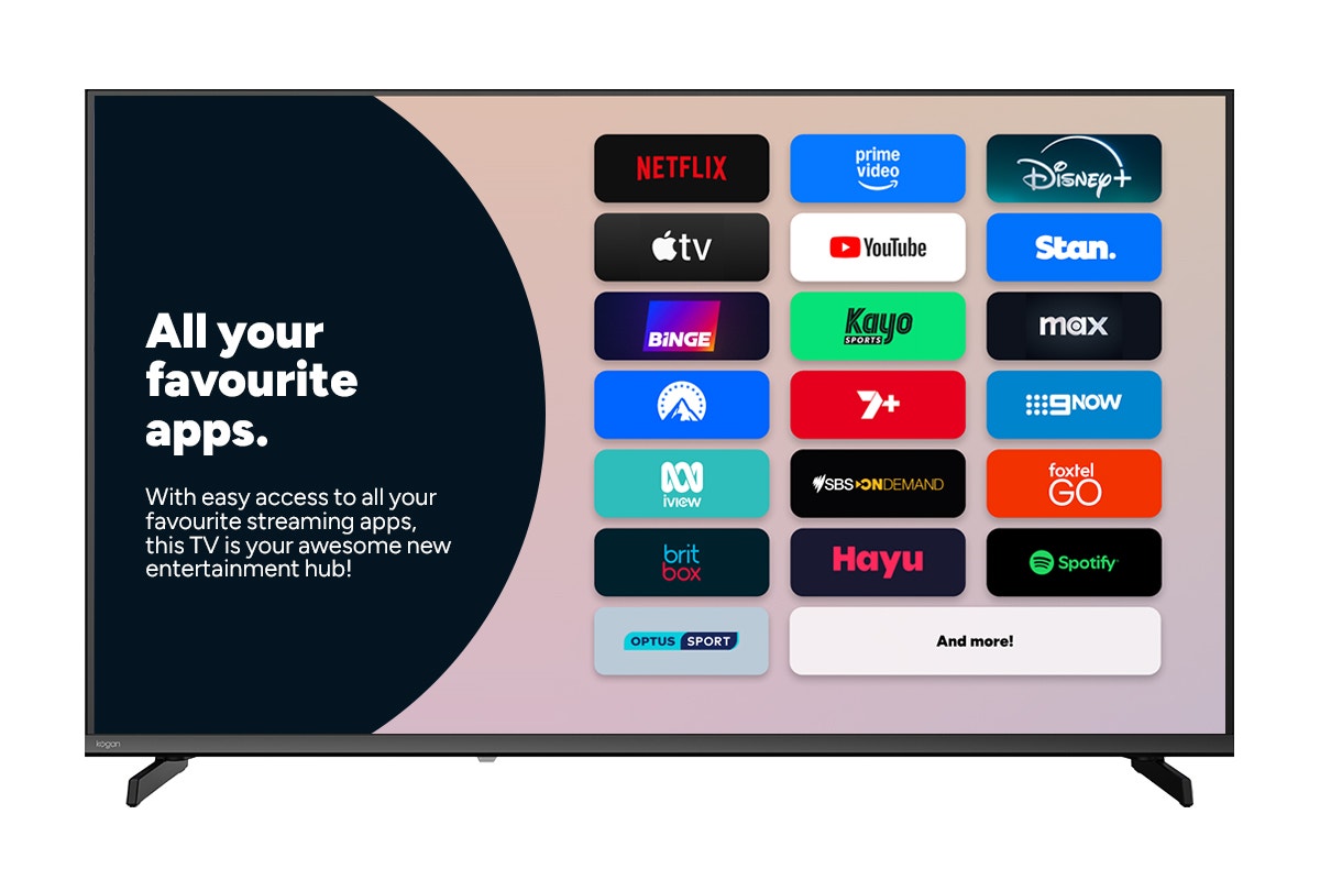 Kogan 40" LED Full HD Smart AI Google TV - F98T