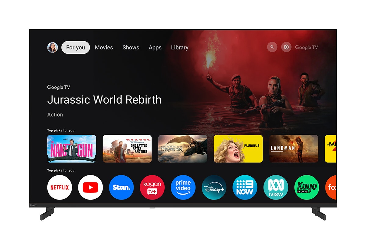 Kogan 50" LED 4K Smart AI Google TV - U96V