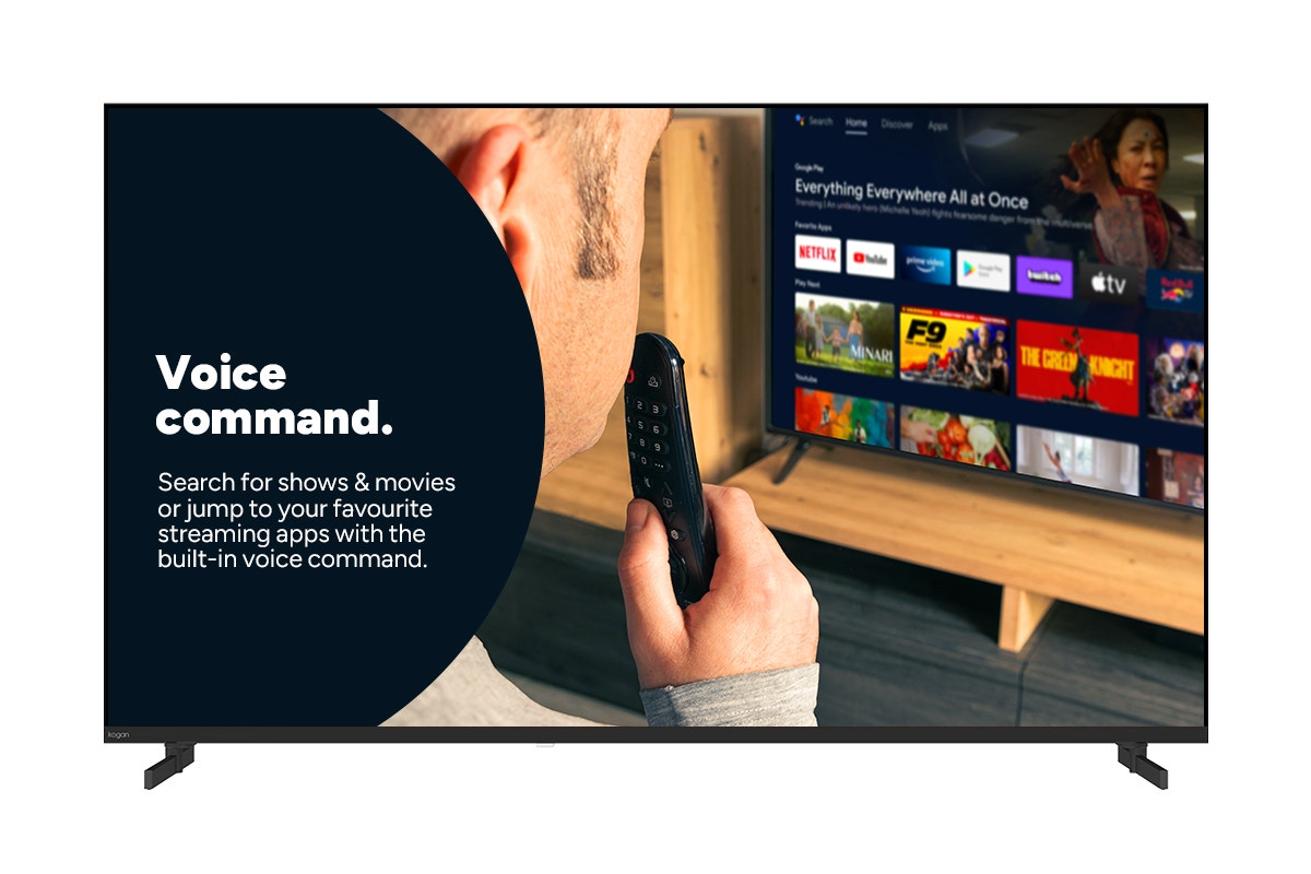 Kogan 50" LED 4K Smart AI Google TV - U96V