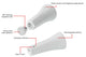 Kogan Rechargeable Magnetic Table & Wall Lamp