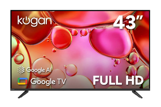Kogan 43" LED Full HD Smart AI Google TV - F98V - Auzzistore