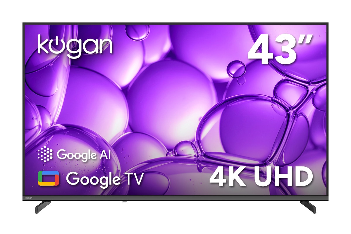 Kogan 43" LED 4K Smart AI Google TV