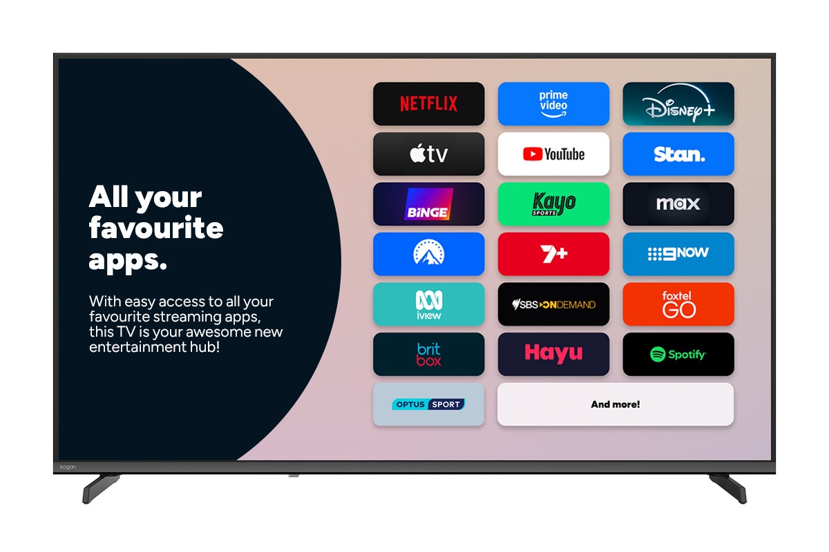 Kogan 43" LED 4K Smart AI Google TV
