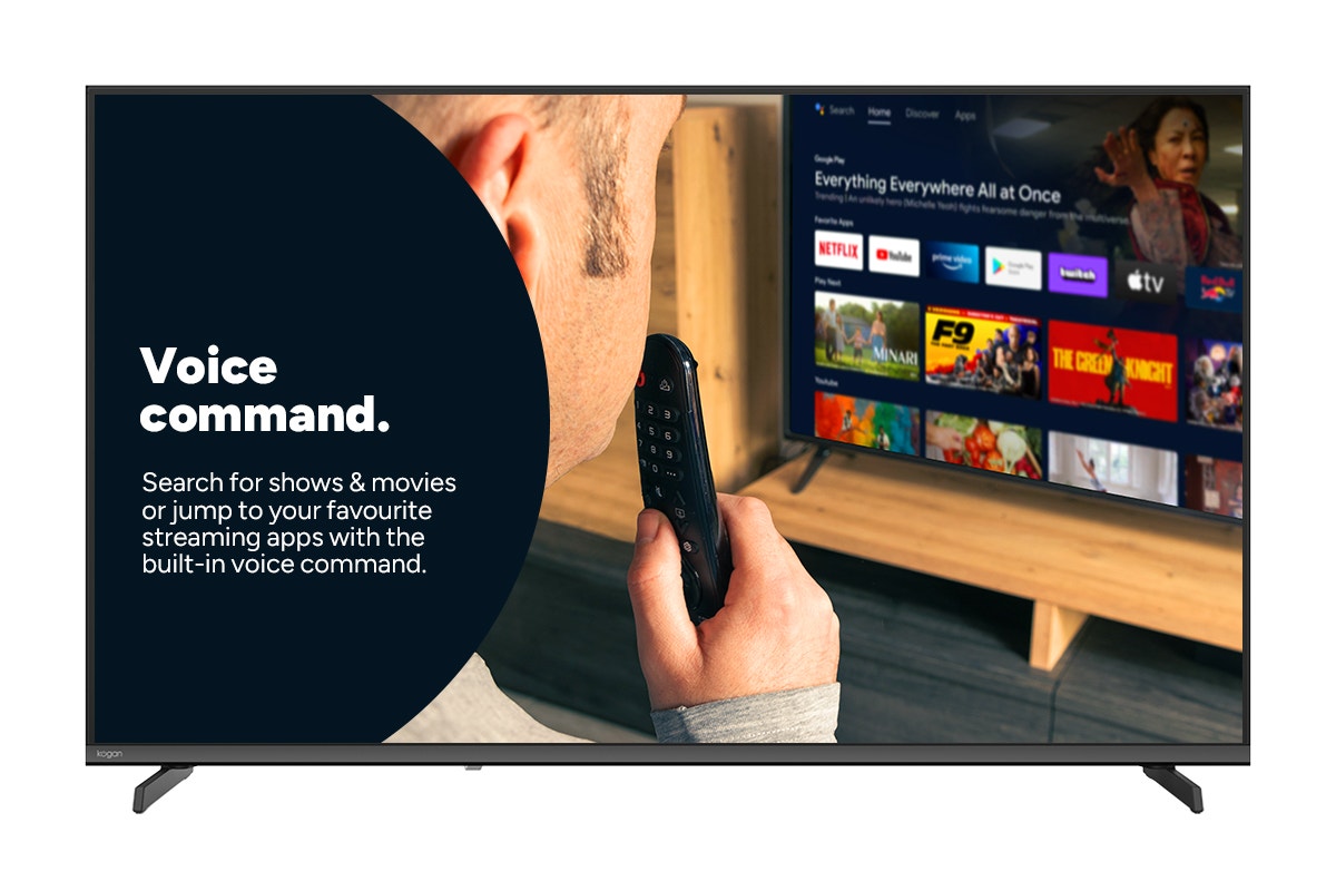 Kogan 43" LED 4K Smart AI Google TV