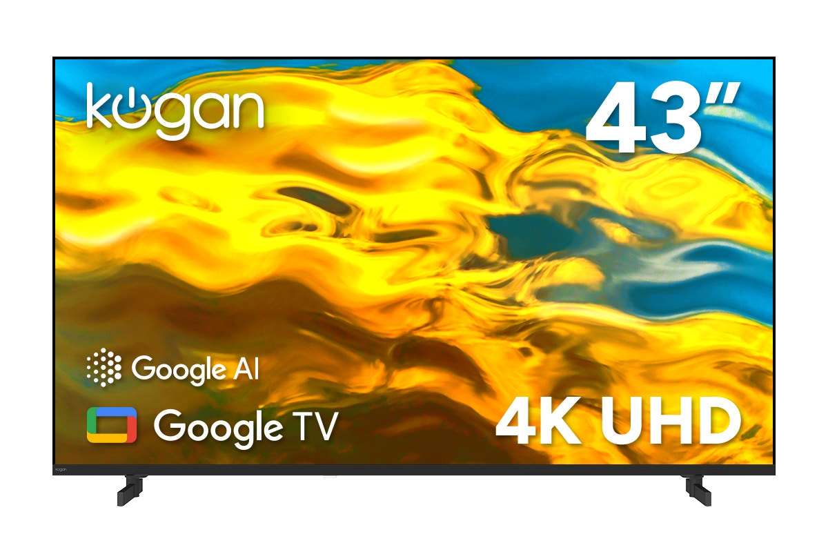 Kogan 43" LED 4K Smart AI Google TV - U95V