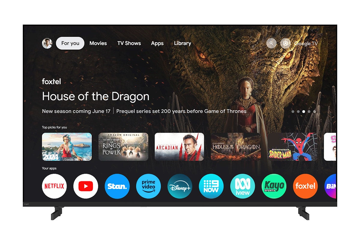 Kogan 43" LED 4K Smart AI Google TV - U95V