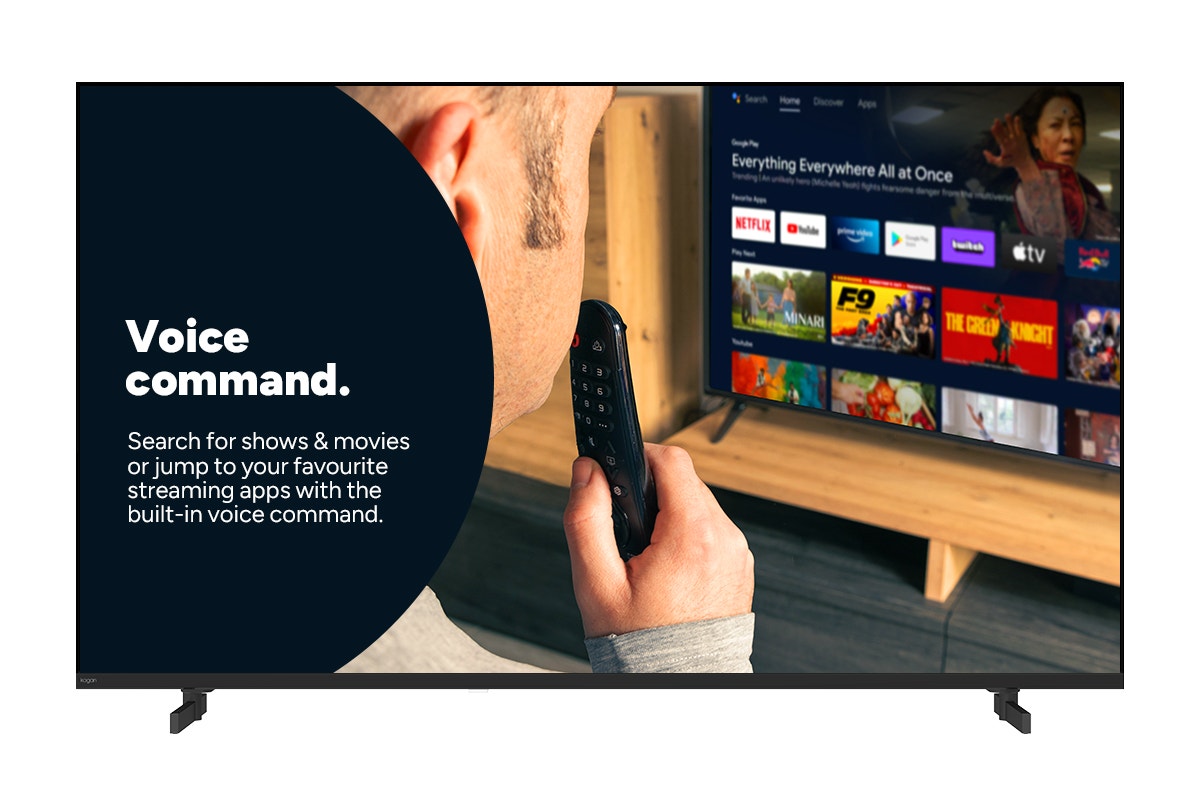 Kogan 43" LED 4K Smart AI Google TV - U95V
