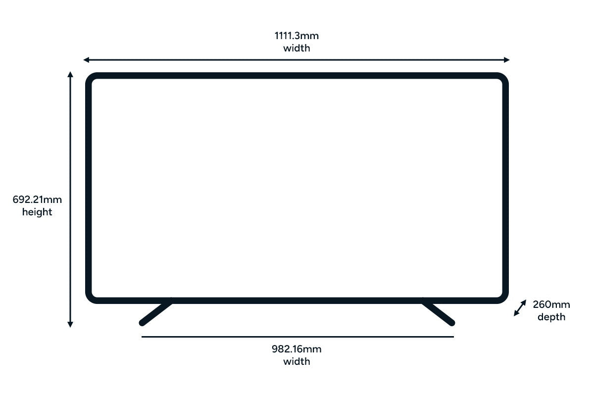 Kogan 50" LED 4K Smart AI Google TV - U95V