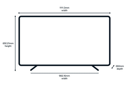 Kogan 50" LED 4K Smart AI Google TV - U95V