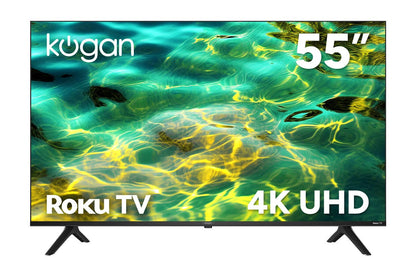 Kogan LED 4K Roku Smart TV - R94K 55"