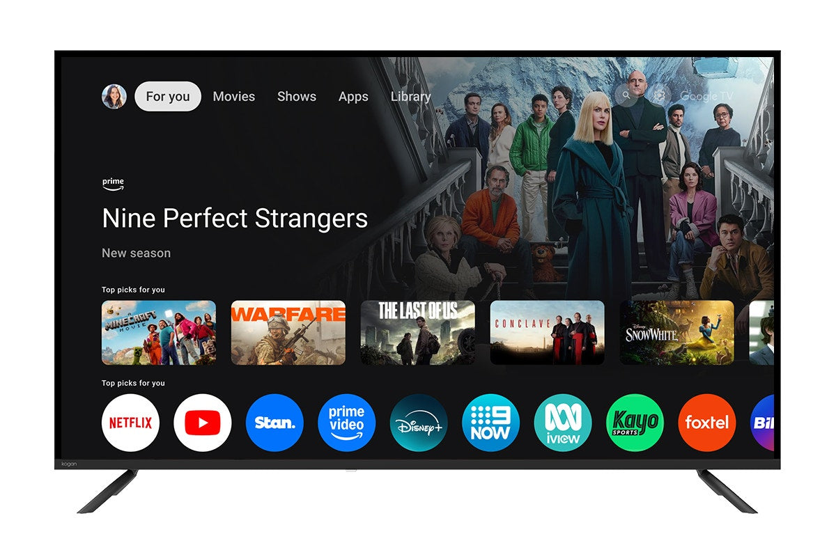 Kogan 55" LED 4K Smart AI Google TV - U94V